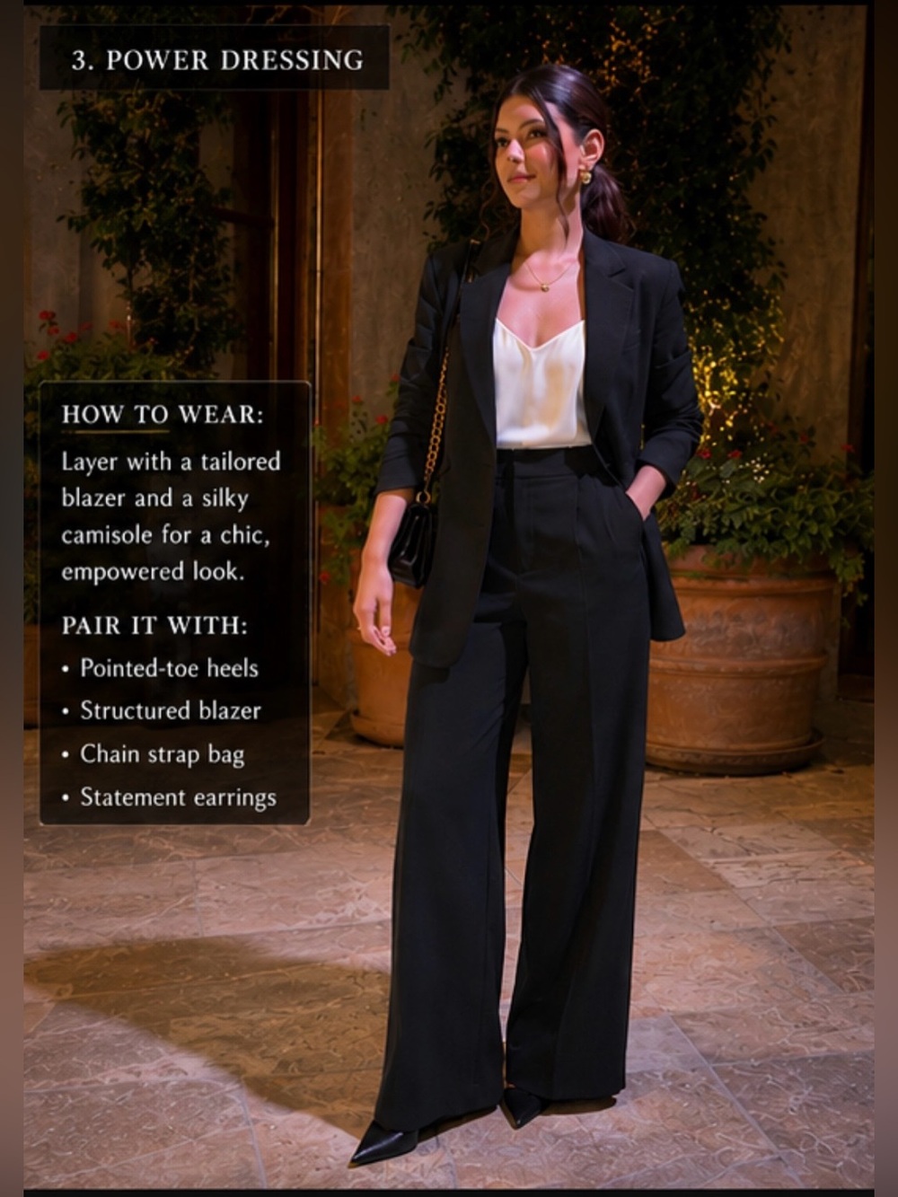 CIDER Black High-Waisted Wide-Leg Trousers – Size Small – NWT - Picture 4 of 10